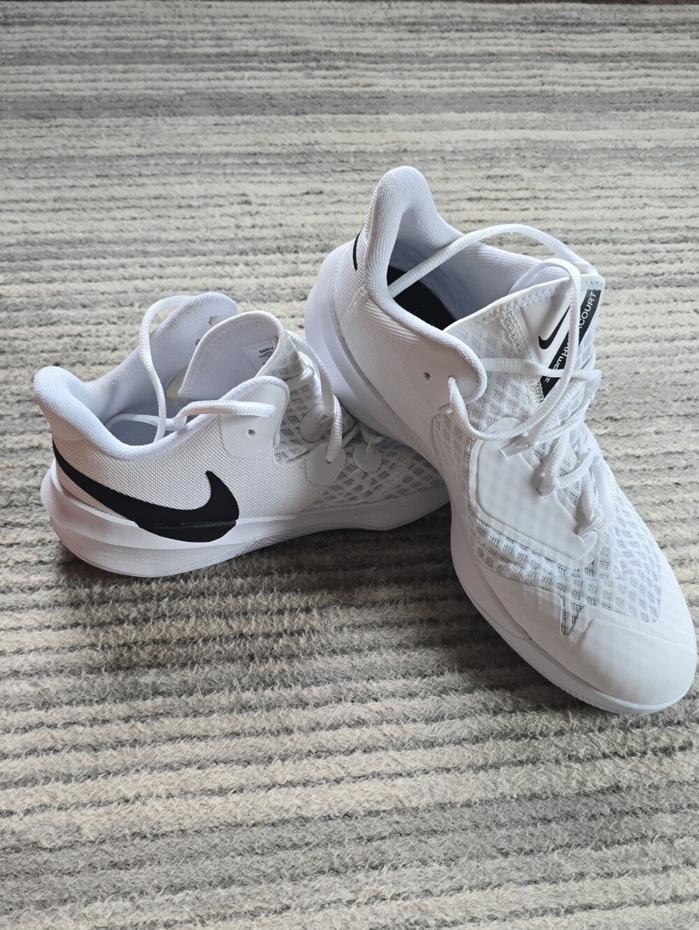 Nike Women's Zoom Hyperspeed Court Volleyball Shoes with Black Swoosh
